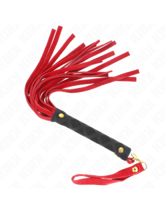KINK - RED SUEDE MINI WHIP 30 CM 2