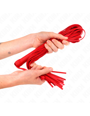 KINK - RAUDONAS MINKŠTAS PVC PLOTAS 70 CM
