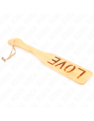 KINK - BAMBOO PALETTE WORD LOVE 32 X 5.5 CM