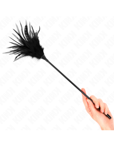 KINK - ĮVAIRŪS JUODŲ KUTENIMO PLUNKSNŲ 45 CM