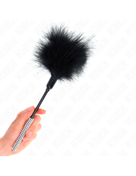 KINK - TICKLE FEATHERS WITH RHINESTONE HANDLE 27 CM