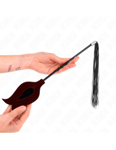 KINK - ROSE SHAPE SILICONE TASSEL WHIP 45 CM