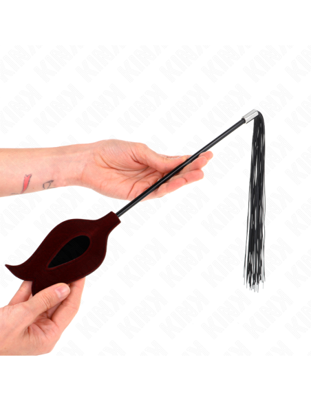KINK - ROSE SHAPE SILICONE TASSEL WHIP 45 CM