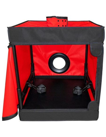 SECRET DOME - KINK CLUB CABINA BUKKAKE BLACK and RED