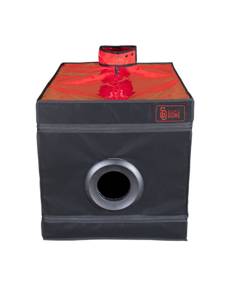 SECRET DOME - KINK CLUB LA NICHE CABIN BLACK and RED