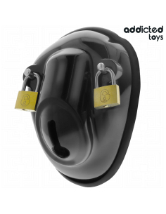 ADDICTED TOYS LOCKED - KEYLESS RESTRAINT PENIS CAGE 11.5 CM 2