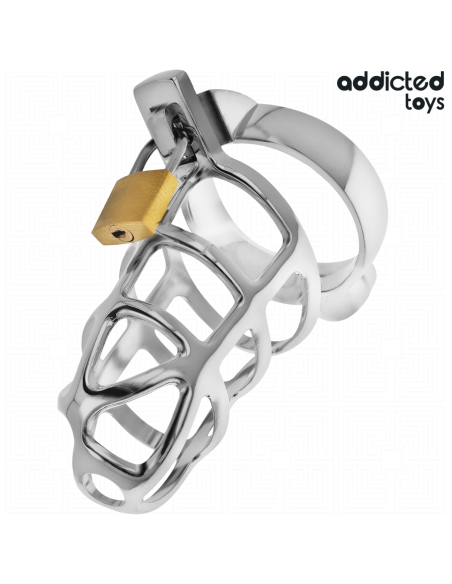 ADDICTED TOYS LOCKED - SIDABRINIS METALINIS VARPOS NARVAS, M DYDIS