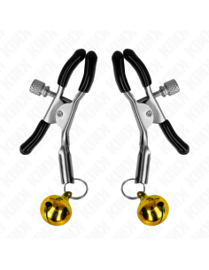 KINK - GOLD SINGLE BELL NIPPLE CLAMP 6 CM 2
