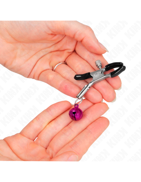 KINK - VIOLETINIS VIENO VARPELO FORMOS SPENELIŲ LAIKIKLIS 6 CM