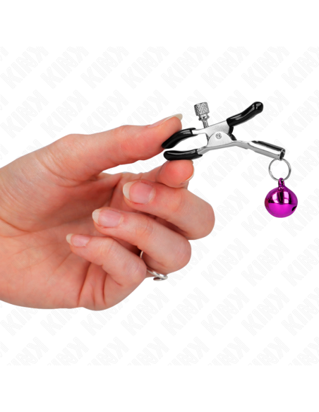 KINK - VIOLETINIS VIENO VARPELO FORMOS SPENELIŲ LAIKIKLIS 6 CM