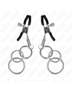 KINK - 3 O-RING NIPPLE CLAMP 6 CM 2