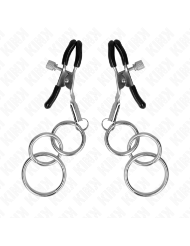 KINK - 3 O-RING NIPPLE CLAMP 6 CM