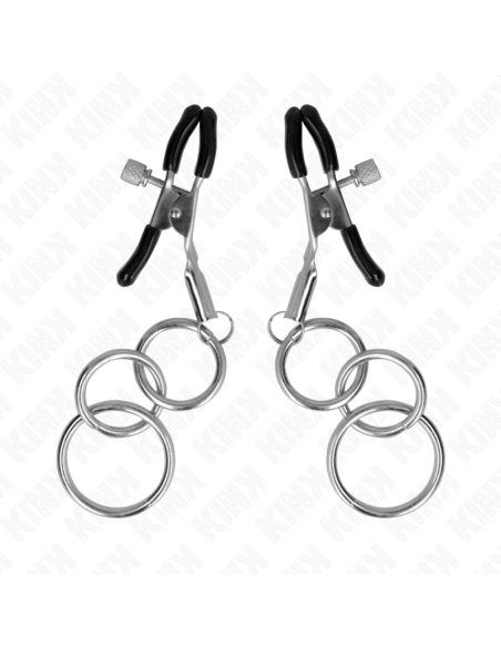 KINK - 3 O-RING NIPPLE CLAMP 6 CM