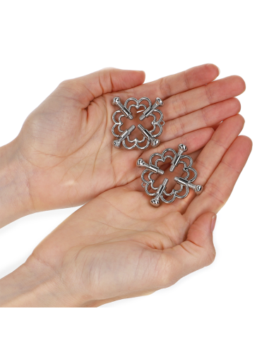 KINK - METAL FLOWER NIPPLE CLAMPS