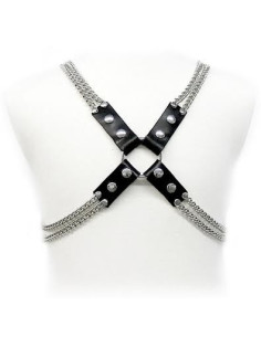 LEATHER BODY - CHAIN HARNESS