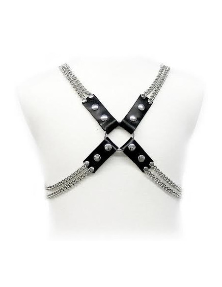 LEATHER BODY - CHAIN HARNESS