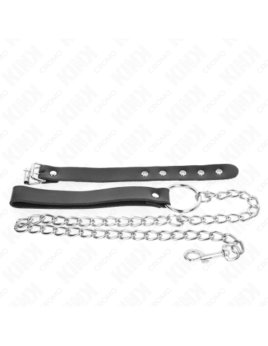 KINK - ODINIS PENIO ŽIEDAS SU DIRŽELIU 21,5 X 2 CM IR METALINE GRANDINE 60 CM