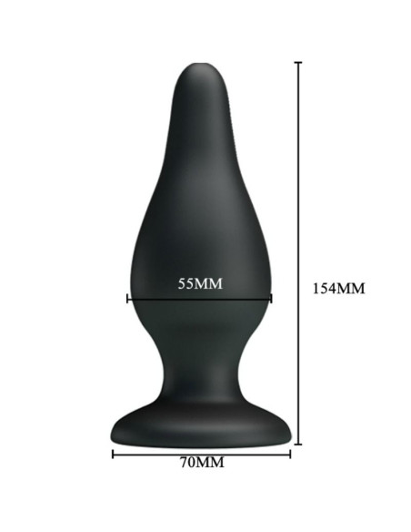 PRETTY LOVE - ERGONOMIC SILICONE PLUG 15.4 CM