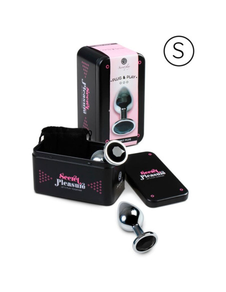 SECRETPLAY - ANAL PLUG BLACK S