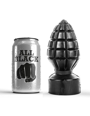 ALL BLACK - PLUG ANAL 14 CM