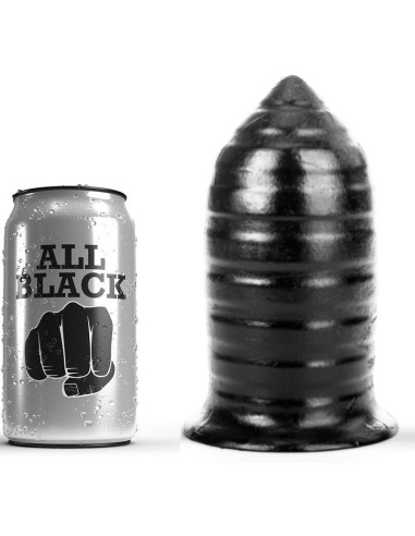 ALL BLACK - ANAL PLUG 16 CM