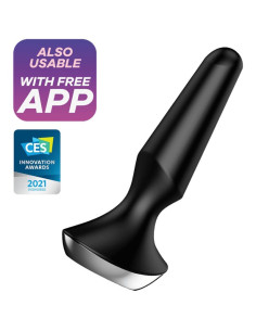 SATISFYER - PLUG ILICIOUS 2 PLUG VIBRATOR BLACK