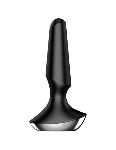 SATISFYER - ILICIOUS 2 KIETŲ VIBRATORIUS SU JUODUOMIS KIETŲJŲ KIŠTUKŲ