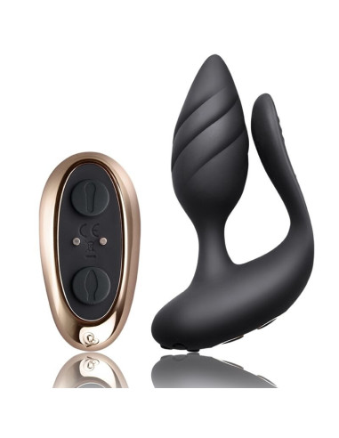 ROCKS-OFF - COCKTAIL PLUG REMOTE CONTROL - BLACK