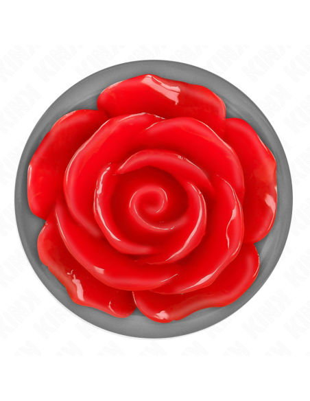 KINK - PLUG ANAL ROSE RED SIZE L