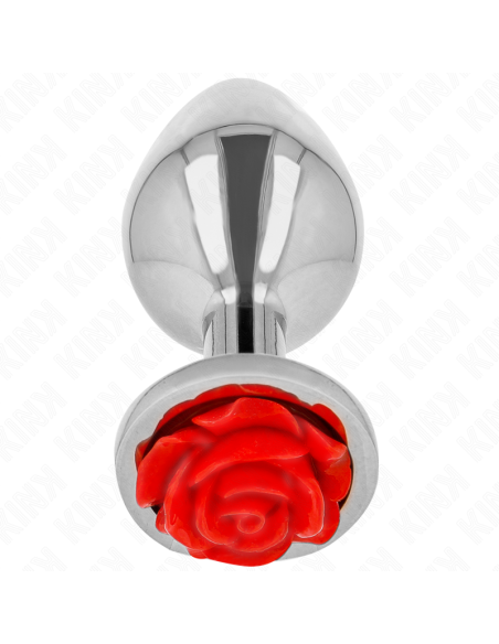 KINK - PLUG ANAL ROSE RED SIZE M