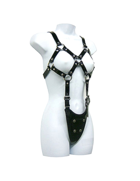 LEATHER BODY – atviras moters kūnas