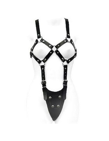 LEATHER BODY – atviras moters kūnas