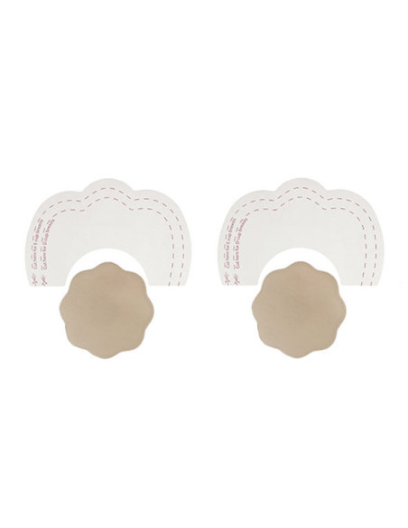 BYE-BRA - BREASTS ENHANCER NIPPLE COVERS SILK CUP D-F