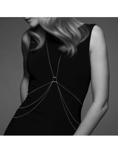 BIJOUX - MAGNIFIQUE METAL CHAINS FOR THE BODY 8 SILVER