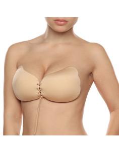 BYE-BRA - NĖRINĖTINIS PUSH-UP LYGIO KEPURĖLIS SU RANKŲ RAŠTU