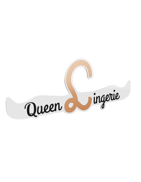 QUEEN LINGERIE - APATINIŲ TRIKOTAŽO PAKABA 27,5 CM 1 VNT.
