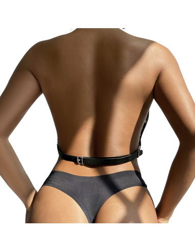 SUBBLIME - CHEST HARNESS WITH BIG RING CHAINS ONE SIZE
