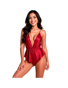 PASSION - SENSIE BODY BURGUNDY S-M