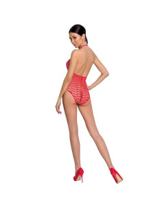 PASSION - WOMAN BS087 RED BODYSTOCKING ONE SIZE 2