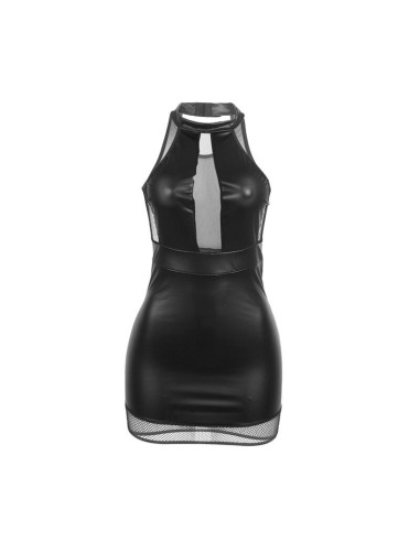 SUBBLIME - 955472 SUKNELĖ SU PERSKAIDRIAMU APKAKLE JUODA S-M DYDŽIO
