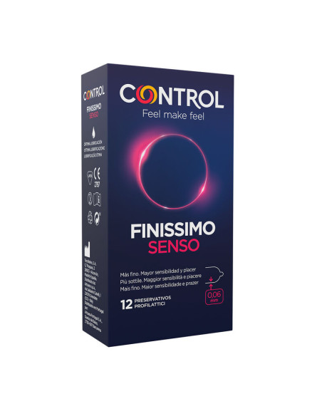 CONTROL - ADAPTA SENSO PREZERVATYVAI, 12 VIENETŲ