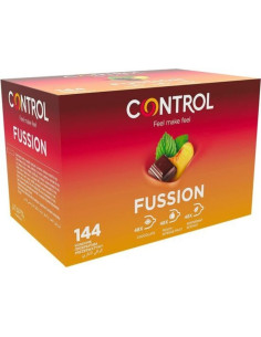 CONTROL - ADAPTA FUSSION PREZERVATYVAI 144 VIENETAI