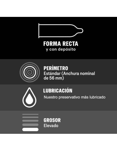 DUREX - PERFECT CONNECTION SILICONE EXTRA LUBRIFICATION 10 UNITS