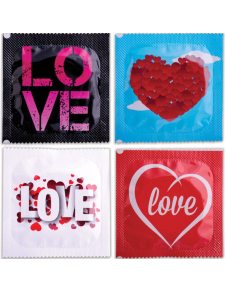 PASANTE - PREzervatyvai LOVE BAG 144 Vnt