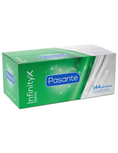 PASANTE - DELAY INFINITY CONDOMS BOX 144 UNITS
