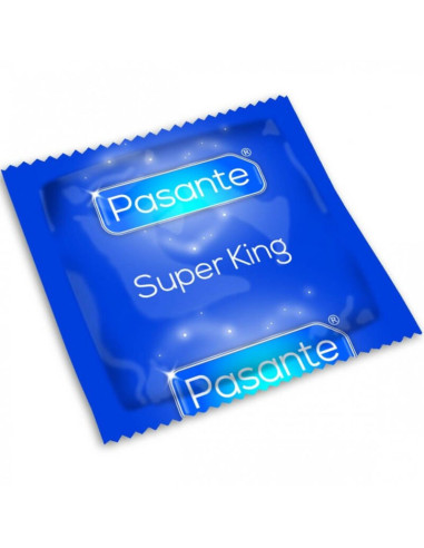 PASANTE - PREZERVATYVAI SUPER KING DYDŽIO MAIŠELYJE, 144 VIENETAI