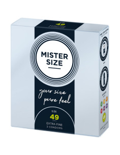 MISTER SIZE - PREZERVATYVŲ DYDIS S 49 MM (3 VIENETAI) 2