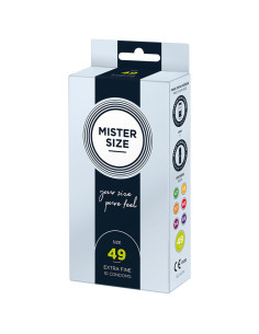 MISTER SIZE - CONDOM SIZE S 49 MM (10 UNITS) 2