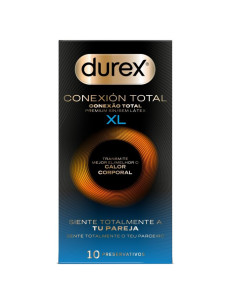DUREX - TOTAL CONNECTION XL ULTRA FINE PLUS be latekso, 10 vienetų