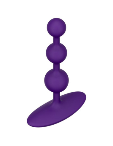 ROMP - AMP PURPLE FLEXIBLE SILICONE ANAL BEADS 12.5 CM PURPLE
